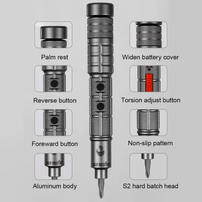 Bộ tua vít điện đa năng CS0601A CreationSpace 28 trong 1 dùng pin lithium